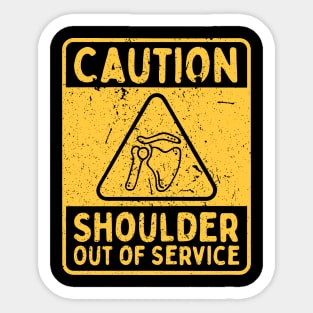 Shoulder Replacement Surgery Sticker